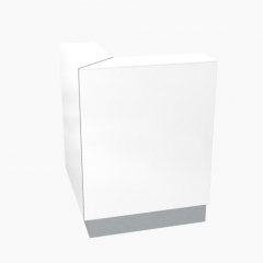 Module d'angle  L. 82,2 x P. 82,2 x H. 110,5cm - Linea - MDD - LN91