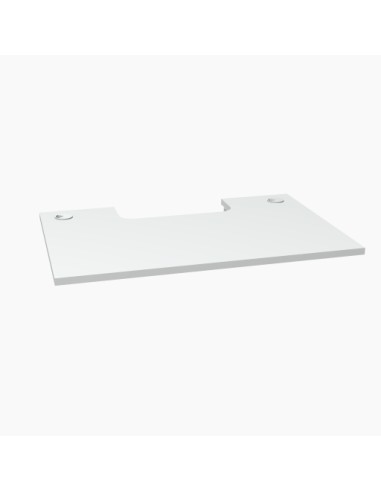 Plateau de travail L .120 x P. 80 x H. 2,8cm - LINEA - MDD - LNB13
