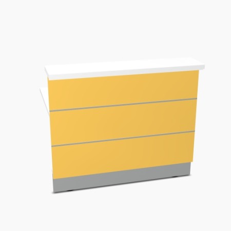 Elément linéaire L. 129 X p. 91,7 X h. 110,5cm - VALDE - MDD - LA13L