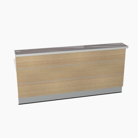 Elément linéaire L. 229 X p. 91,7 X h. 110,5cm - VALDE - MDD - LAL23L