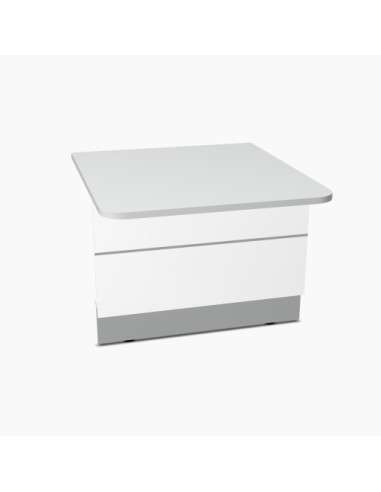 Elément bas L. 100 x P. 111,4 x H. 74cm - VALDE - MDD - LAU11L