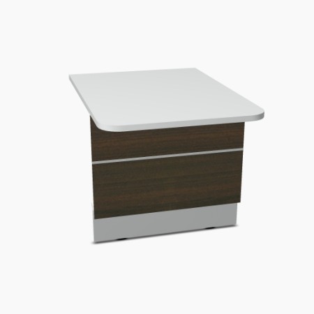 Elément bas L. 80 x P. 111,4 x H. 74cm - VALDE - MDD - LAU111L