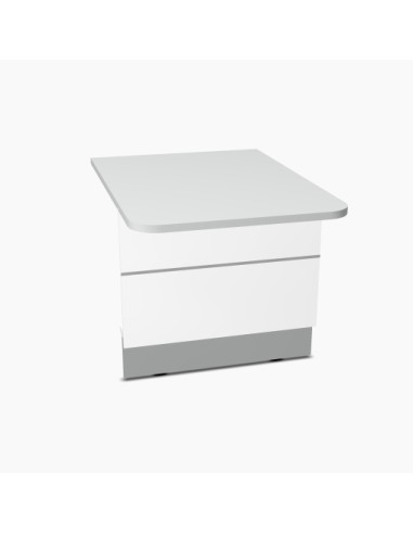 Elément bas L. 80 x P. 111,4 x H. 74cm - VALDE - MDD - LAU111L