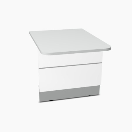 Elément bas L. 80 x P. 111,4 x H. 74cm - VALDE - MDD - LAU111L