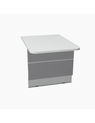 Elément bas L. 80 x P. 111,4 x H. 74cm - VALDE - MDD - LAU111L