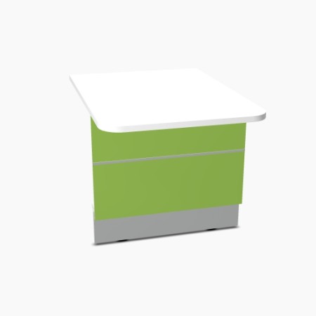 Elément bas L. 80 x P. 111,4 x H. 74cm - VALDE - MDD - LAU111L