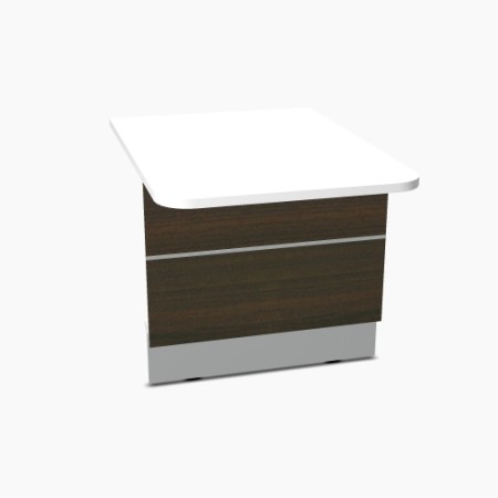 Elément bas L. 80 x P. 111,4 x H. 74cm - VALDE - MDD - LAU111L