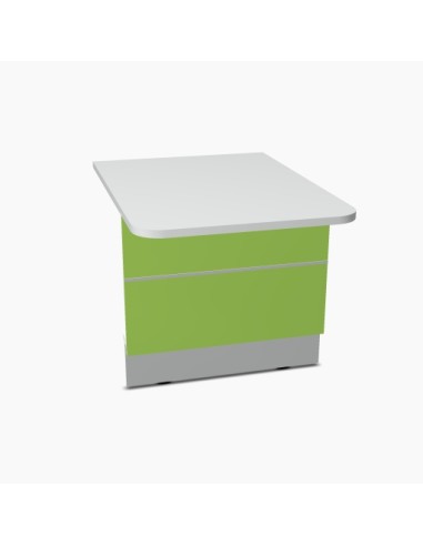 Elément bas L. 80 x P. 111,4 x H. 74cm - VALDE - MDD - LAU111L