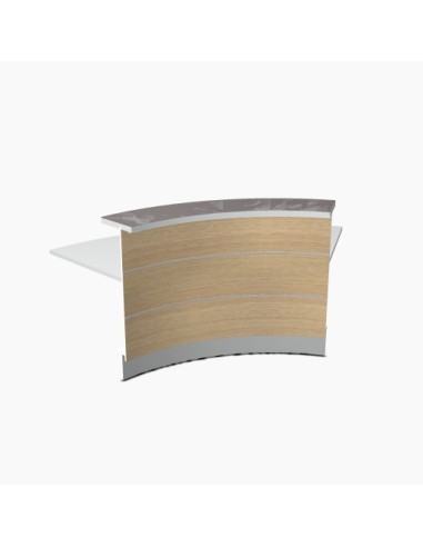 Angle 60° extérieur L. 221,6 x P. 91,7 x H. 110,5cm - VALDE - MDD - LAV62L