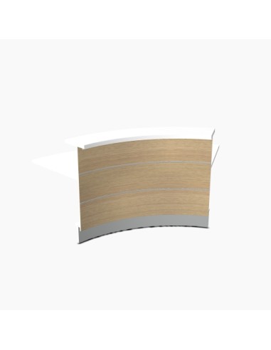 Angle 60° extérieur L. 221,6 x P. 91,7 x H. 110,5cm - VALDE - MDD - LAV62L