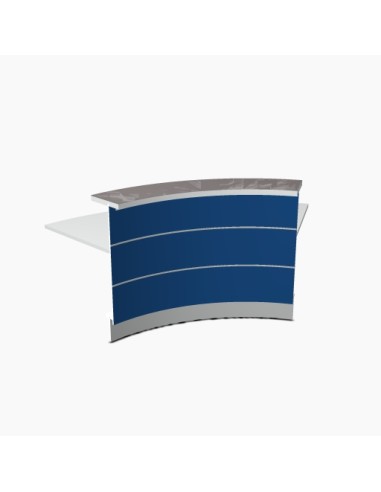 Angle 60° extérieur L. 221,6 x P. 91,7 x H. 110,5cm - VALDE - MDD - LAV62L