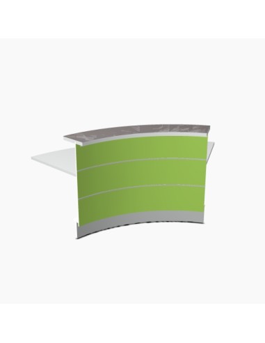 Angle 60° extérieur L. 221,6 x P. 91,7 x H. 110,5cm - VALDE - MDD - LAV62L