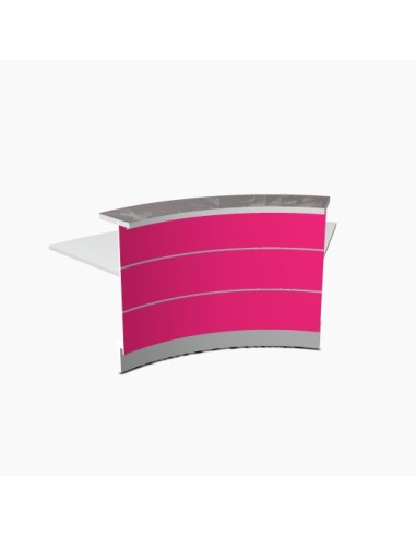 Angle 60° extérieur L. 221,6 x P. 91,7 x H. 110,5cm - VALDE - MDD - LAV62L