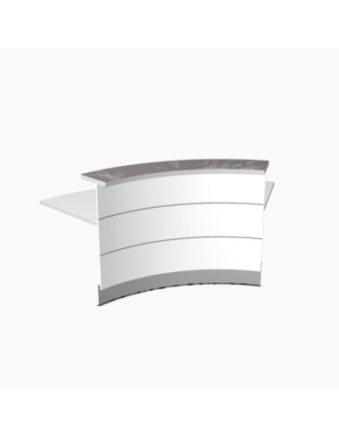 Angle 60° extérieur L. 221,6 x P. 91,7 x H. 110,5cm - VALDE - MDD - LAV62L