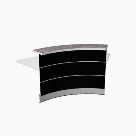 Angle 60° extérieur L. 221,6 x P. 91,7 x H. 110,5cm - VALDE - MDD - LAV62L