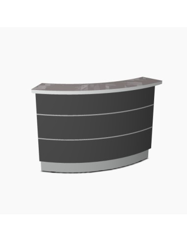 Angle 60° intérieur L. 160 x P. 91,7 x H. 110,5cm - VALDE - MDD - LAV64L