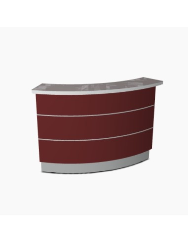 Angle 60° intérieur L. 160 x P. 91,7 x H. 110,5cm - VALDE - MDD - LAV64L