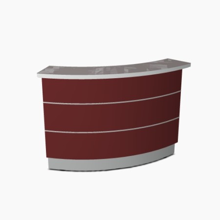 Angle 60° intérieur L. 160 x P. 91,7 x H. 110,5cm - VALDE - MDD - LAV64L