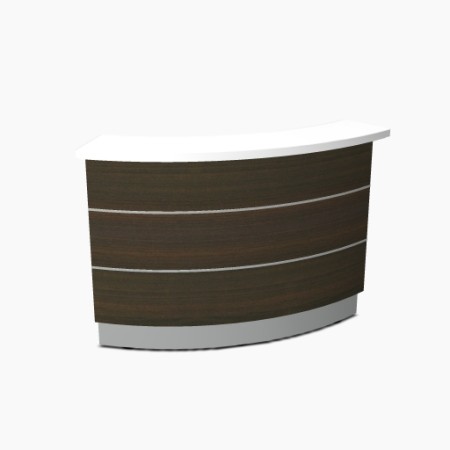 Angle 60° intérieur L. 160 x P. 91,7 x H. 110,5cm - VALDE - MDD - LAV64L