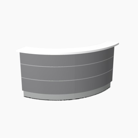 Angle 90° intérieur L. 226,5 x P. 91,7 x H. 110,5cm - VALDE - MDD - LAV90L
