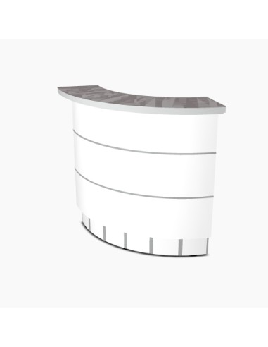 Angle 90° intérieur L. 129,7 x P. 91,7 x H. 110,5cm - VALDE - MDD - LAV70L