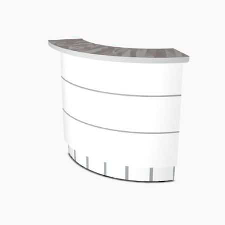 Angle 90° intérieur L. 129,7 x P. 91,7 x H. 110,5cm - VALDE - MDD - LAV70L