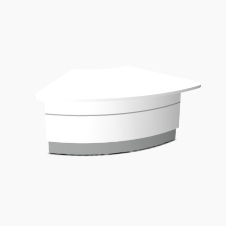 Angle partie basse 60° L. 131,1 x P. 116,5 x H. 74cm - VALDE - MDD - LAV66L