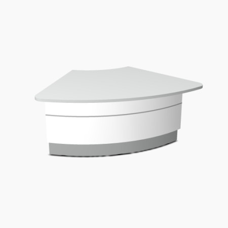 Angle partie basse 60° L. 131,1 x P. 116,5 x H. 74cm - VALDE - MDD - LAV66L