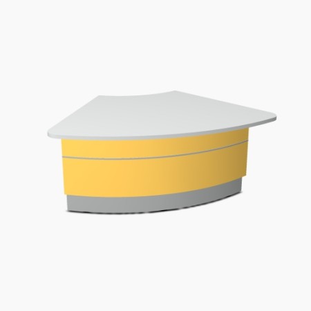 Angle partie basse 60° L. 131,1 x P. 116,5 x H. 74cm - VALDE - MDD - LAV66L