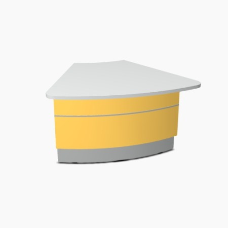 Angle partie basse 60° L. 131,1 x P. 116,5 x H. 74cm - VALDE - MDD  - LAV65L