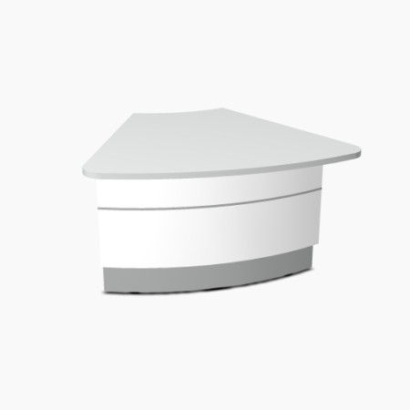 Angle partie basse 60° L. 131,1 x P. 116,5 x H. 74cm - VALDE - MDD  - LAV65L