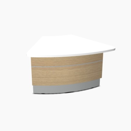 Angle partie basse 60° L. 131,1 x P. 116,5 x H. 74cm - VALDE - MDD  - LAV65L