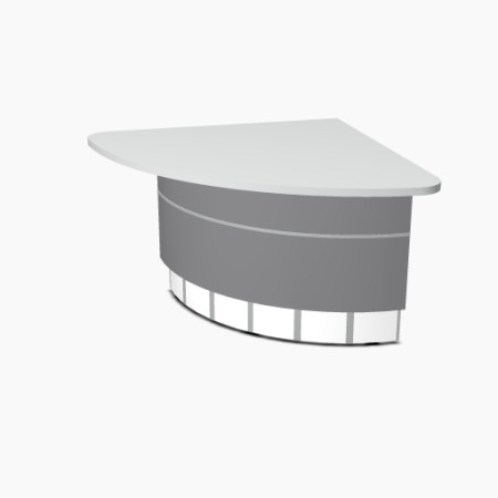 Angle partie basse 90° L. 148,5 x P. 110,9 x H. 74cm - VALDE - MDD - LAV68L