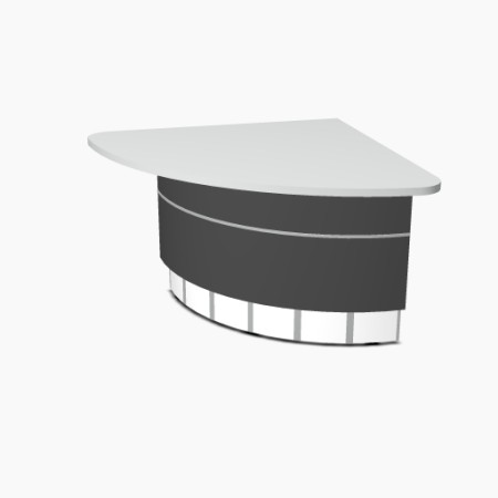 Angle partie basse 90° L. 148,5 x P. 110,9 x H. 74cm - VALDE - MDD - LAV68L