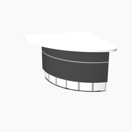 Angle partie basse 90° L. 148,5 x P. 110,9 x H. 74cm - VALDE - MDD - LAV68L