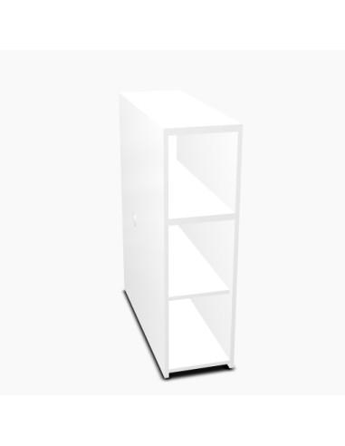 Monobloc à étagères L. 31,8 x P. 91,7 x H. 110,5cm - VALDE - MDD - LAP10