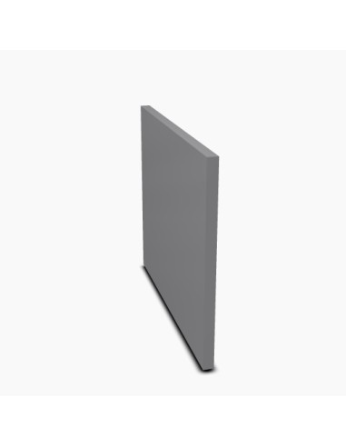 Finition basse droite L. 91,7 x P. 3,8 x H. 74cm - VALDE - MDD - LAN5P