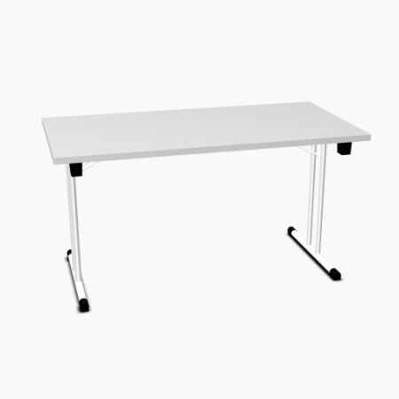 Table pliante L. 139 x P. 69,5 x H. 72,5cm - Table pliable - MDD - PSU07