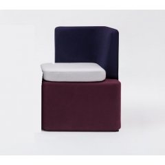 Sofas et poufs modulable Kaiva - petit siège sans cloison - KAV3