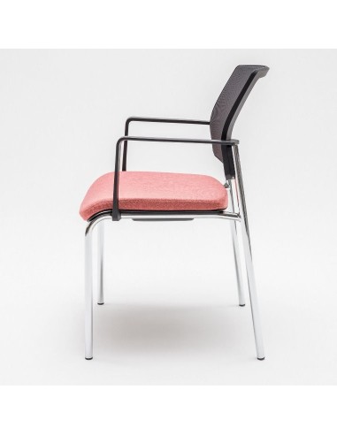 Chaise de conférence Gaya avec 4 pieds stables - GY4N - MDD