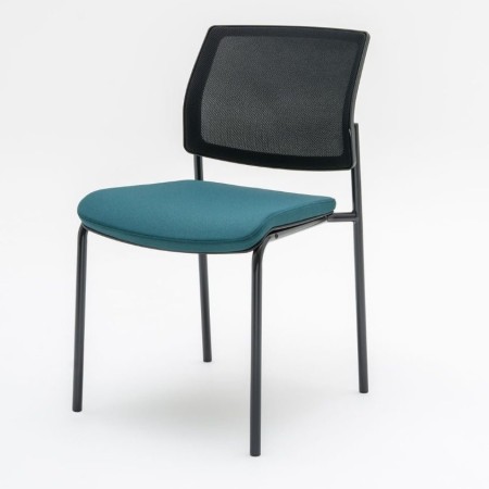 Chaise de conférence Gaya avec 4 pieds stables - GY4N - MDD