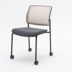 Chaise de réunion sur roulettes professionnelle - Gaya - GY4KN