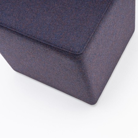 Pouf carré sur roulettes - Mix 