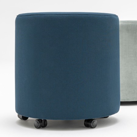 Pouf Mix - Rond sur roulettes
