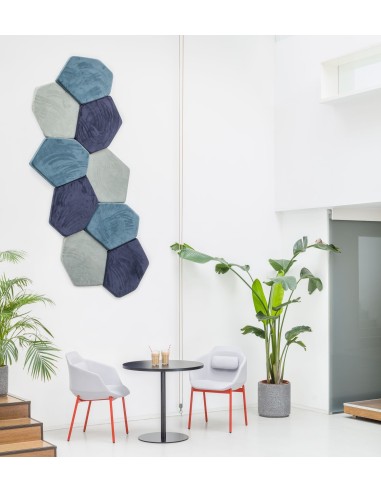 Panneau acoustique design mural - épaisseur 21mm - BWP1