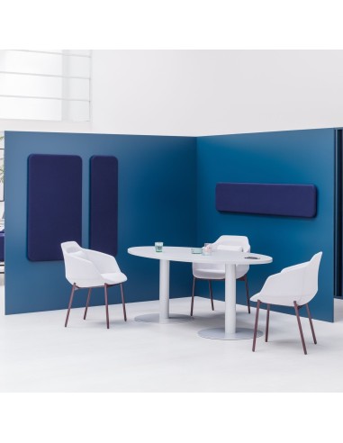 Panneau acoustique suisse à fixer au mur -  L. 179 x P. 4 x H. 65cm - ZAK618