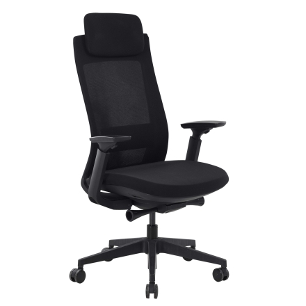 Fauteuil de bureau avec têtière - Andrea - 7650 - Sitek