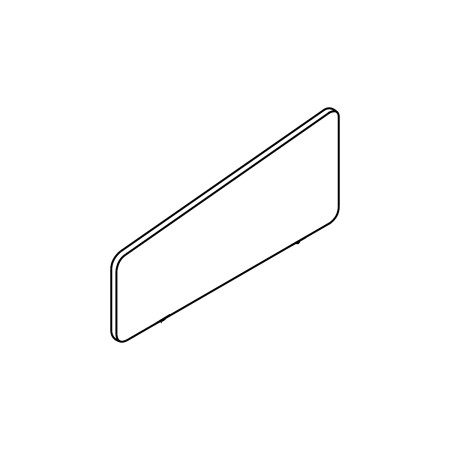 Panneau de bureau design en tissu - ZUT26