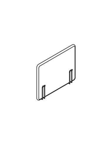 Séparation latérale de bureau L. 60 x H. 65cm - ZUS80