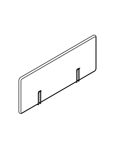 Cloison latérale bench L. 120 x H. 65cm - ZUS11 - MDD